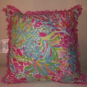 Authentic Lilly Pulitzer Throw Pillow